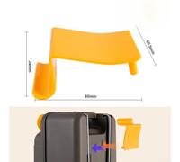 NbgrvB Yellow for rv Cassette Toilet Lock Clip for Thetford C200 C220 C2 C3 - Secure Waste Tank Latch ABS Plastic Tool-Free Install 8x6cm