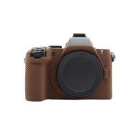 NbgrvB Z50 II Silicone Camera Skin Anti-Scratch Case Shockproof Protective Cover Lightweight Bumper Guard for Photography Black Red Yellow Coffee Orange Red Navy Blue Cream White Dark Green(Coffee)