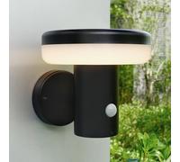NBHANYUAN Lighting LED Outdoor Wall Light with Motion Sensor,PIR Outside Sensor Lights,IP44 Weatherproof,SUS304 Stainless Steel Wall Lights for Patio Porch Front Door,3000K Warm White 1000LM