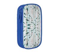 NBHDZENGW Abstract Shoal of Fish Large Capacity Double Layer Pencil Case,Custom Printed Durable Polyester Organizer for School, Office, Travel, Art Supplies Makeup