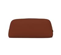 NBHDZENGW Bamboo Shoot Brown Cute Leather Pencil Case with Smooth Zipper,Stylish Durable Pouch for School,Office,Travel-Lightweight Full Print Stationery Holder