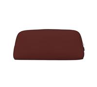 NBHDZENGW Chestnut Brown Cute Leather Pencil Case with Smooth Zipper,Stylish Durable Pouch for School,Office,Travel-Lightweight Full Print Stationery Holder