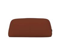 NBHDZENGW Coffee Brown Cute Leather Pencil Case with Smooth Zipper,Stylish Durable Pouch for School,Office,Travel-Lightweight Full Print Stationery Holder
