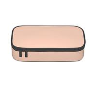 NBHDZENGW Scale Pale Pink Large Capacity Pencil Case,Multi-Compartment Stationery Toiletry Bag for School,Office,Travel-Durable Polyester (Stylish Printed Design)