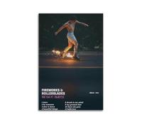NBHGFF Benson Boone Fireworks & RollerbladesPop Songs Album Rapper Classic Album Canvas Print Signature Decor Bedroom Home Office Decor Teen Decor 08x12inch(20x30cm) Unframe-style-33