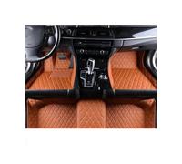 NBHGFF Car Floor Mats For BMW 5 Series 520i 523i 525i 528i E60 2004-2010 Artificial Synthetic material Car Floor Mats Floorliners Carpets Rugs Pads Car Mats(Brown,Right hand drive)