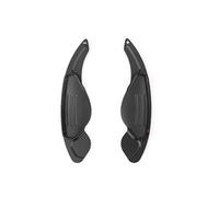 NBHGFF Car Steering Wheel Paddle Shift Extension for Jaguar for F-PACE for XFL 2016 2017 2pcs Car Paddle Shift Extender Paddle Shift Extender(Black)