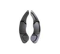 NBHGFF Car Steering Wheel Shift Paddles for Lincoln for MKX 2016 2017 2018 2019 Aluminum Steering Wheel Shift Paddle Shifter Extension(Black)