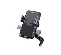 NBHGFF GPS Phone Navigation Bracket Motorcycle Mobile Phone Holder Umbrella Rainproof Sunshade Outdoor Electric Vehicle Rearview Mirror Stand For Iphonees Navigation Bracket(Black)