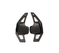 NBHGFF Paddle Shifter Extension for BMW for 2 Series 2014 2015 2016 2017 2018 2Pcs Aluminum Car Steering Wheel Paddle Shifter Gear Shift Shifter Extension(Black)