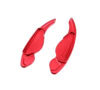 NBHGFF Paddle Shifter Extension for Jaguar for XF XE XJ for F-PACE for F-Type X760 X260 X761 Car Steering Wheel Paddle Shift Extension Shifters(Red)