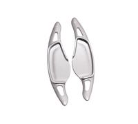 NBHGFF Steering Shifter Extensions for BMW for X4 for G02 2018 Car Steering Wheel Shift Paddle Shifter Extension Steering Wheel Shift Paddle(Silver)