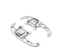 NBHGFF Steering Shifter Extensions for Jetta for GLI 2016 2017 2018 2019 Car Steering Wheel Shift Paddle Shifter Shift Paddle Shifter Extension(Silver)