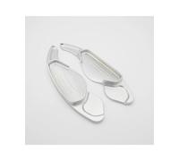 NBHGFF Steering Wheel Paddle Shifter Extension for Range for Rover HSE 2011-2017 for Discovery for Freelander 2016 2017 Car Shift Paddles Steering Wheel Shifter Extension(Silver)