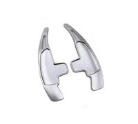 NBHGFF Steering Wheel Shift Paddle for Benz for S63 S65 W221 W222 2007 2008 2009 2010 2011 2012 2013 2014 2PCS Car Steering Wheel Shift Paddle Shifter Extension(Silver)