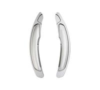 NBHGFF Steering Wheel Shift Paddle for Lancer 2010 2011 2012 2013 2014 2015 2016 2PCS Car Steering Wheel Shift Paddle Shifter Gear Extension(Silver)