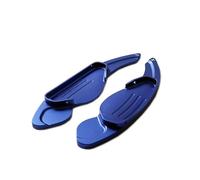 NBHGFF Steering Wheel Shift Paddle for Range for Rover HSE 2011 2012 2013 2014 2015 2016 2017 2pcs Aluminium Alloy Shift Paddle Shifter Extension(Blue)