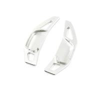 NBHGFF Steering Wheel Shift Paddle for RAV4 2013 2014 2015 2016 2017 Car Shifters Gear Shift Steering Wheel Paddle Extension Shift(Silver)