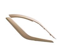 NBJKdfsG Car Inner Door Pull Handless for BMW for X1 for E84 2010 2011-2016 Inner Doors Panel Handle Bar Pull Trim Cover Car Door Handle(Beige-Left-Right)