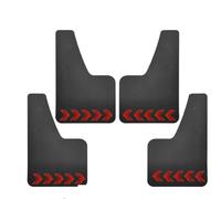 NBJKdfsG Car Protection Mudguard For Fiat Ducato For Peugeot Boxer Ram ProMaster For Citroen Jumper Relay Mud Flaps(4Pcs black)(4Pcs With Stickers)