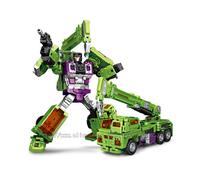(NBK Green Style 5) New NBK Devastator Toy boy Transformation KO G1 Robot Car Anime Action Figure Rescue Excavator Crane