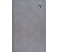 Nbla, Biblia de Estudio, Interior a DOS Colores, Leathersoft, Gris, Con Índice, Comfort Print: Nueva Biblia de Las Américas, Gris, Leathersoft