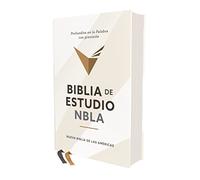 Nbla, Biblia de Estudio, Interior a DOS Colores, Tapa Dura, Comfort Print: Nueva Biblia de Las Américas, Interior a Dos Colores