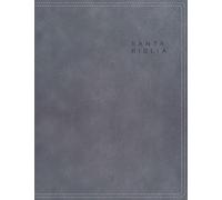 NBLA, Santa Biblia, Edición para notas, Leathersoft, Gris azulado, Cierre elástico, Palabras de Jesús en rojo, Comfort Print: Reflexiona, escribe o crea arte junto a tus versículos favoritos