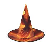 NBMghn 1 PC Halloween Hat Witches Decor â€“ beautiful phoenix Print Party Witch Costume Cosplay, Role Play Festival Carnival Headband