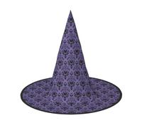 NBMghn 2 PCS Halloween Hat Witches Decor â€“ Haunted Mansion Print Party Witch Costume Cosplay, Role Play Festival Carnival Headband