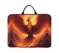 NBMghn beautiful phoenix Print14in Laptop Case Sleeve Bag â€“ Messenger Briefcase with Handle â€“ Portable Travel & Business Laptop Sleeve