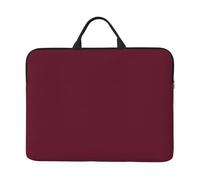 NBMghn Pure Wine red Print14in Laptop Case Sleeve Bag – Messenger Briefcase with Handle – Portable Travel & Business Laptop Sleeve