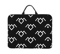 NBMghn Twin Peaks Owl Print14in Laptop Case Sleeve Bag - Messenger Briefcase with Handle - Portable Travel & Business Laptop Sleeve