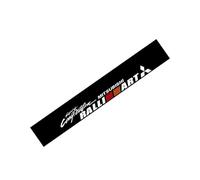 NBONNXML 1 Pcs Car windscreen sun strip, for Mitsubishi L200 Evo Grandis Fortls Colt Windshield banner sunstrip Self Adhesive Personalized Windscreen Banner Car Sun Strip,D