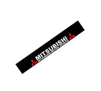 NBONNXML 1 Pcs Car windscreen sun strip, for Mitsubishi Outlander Pajero Montero Lancer Cross eK X Delica Windshield banner sunstrip Self Adhesive Personalized Windscreen Banner Car Sun Strip,C