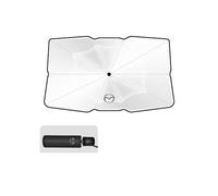 NBONNXML Car Windscreen Sun Shade,for Mazda 2 3 6 Axela Foldable Anti-UV Sunscreen Dust Sunshade Auto Windows Sun Visor Protector,B 140 * 80