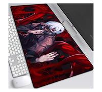 NBPRO 900X400mm Mouse Pad Mat XL XXL Large Gaming Mousepad mouse gamer Professional Anti-slip Gamer mouse mat lock edge Anime Mousepad Ghoul-2
