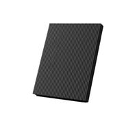 NBR Foam Exercise Mat - Non-Slip Balance Pad for Plank Elbow Support & Dumbbell Training - Thick Knee Cushion(Black,LARGE_2CM)