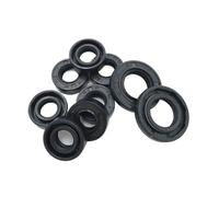 NBR Framework Oil Seal 5Pcs ID 4mm 5mm 6mm 7mm 8mm 9mm OD 12-34mm Thickness 4-10mm Nitrile Butadiene Rubber Gasket Sealing Rings(8X24X7)