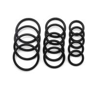 NBR O Ring 117x115x1mm Black Sealing Ring 5pcs