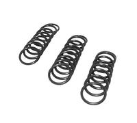 NBR O Ring Sealing Gasket, 1.2 mm Wire Diameter 15 mm Outside Diameter, Nitrile Rubber O-ring Seal Washer, Black 100 Pcs