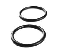 NBR O Ring Sealing Gasket, 6 mm Wire Diameter 102 mm Outside Diameter, Nitrile Rubber O-ring Seal Washer, Black 2 Pcs