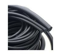 NBR OD1~30 Black Rubber Strip Seal Temperature and Oil Resistant Nitrile Sealing Rope Solid Round Strip O-Ring(OD 8mm x 1meter)
