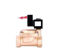 NBR-Seal Normally Closed Solenoid Valve 12V 24V 220V, Brass Pilot Diaphragm Type Water Electric Valve 1pc(0927600,12VDC)