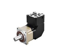 NBR90 Helical gear right angle planetary reducer with output shaft high precision for NEMA 34 stepper electronic starter or 80ST servo electronic starter MQXFCZUX(NBR90-80 servo,1 to 3)