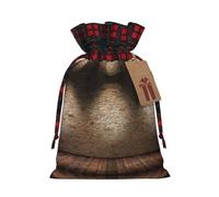 NBRIEU Lights Hit The Brick Reusable Gift Bag for Christmas Party, Wedding