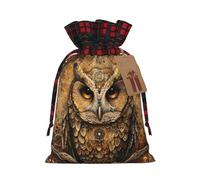 NBRIEU Owl Beliefs Reusable Gift Bag for Christmas Party Wedding