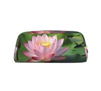NBSKSDLK Beautiful Flower Makeup Bag for Women Men Pencil Pouch Travel Small Cosmetic Bag Zippered Toiletry Bags Aesthetic Pen Bags Trendy Storage Bags Leather Coin Pouch Purse, Silver, One Size