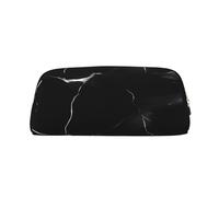 NBSKSDLK Black Marble Makeup Bag for Women Men Pencil Pouch Travel Small Cosmetic Bag Zippered Toiletry Bags Aesthetic Pen Bags Trendy Storage Bags Leather Coin Pouch Purse, Gold, One size