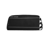 NBSKSDLK Classic Movie Clapboard Black Makeup Bag for Women Men Pencil Pouch Travel Small Cosmetic Bag Zippered Toiletry Bags Aesthetic Pen Bags Trendy Storage Bags Leather Coin Pouch Purse, Silver